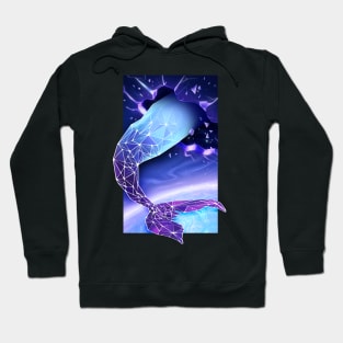 Abyssal Narwhal - Genshin Impact Card design Hoodie